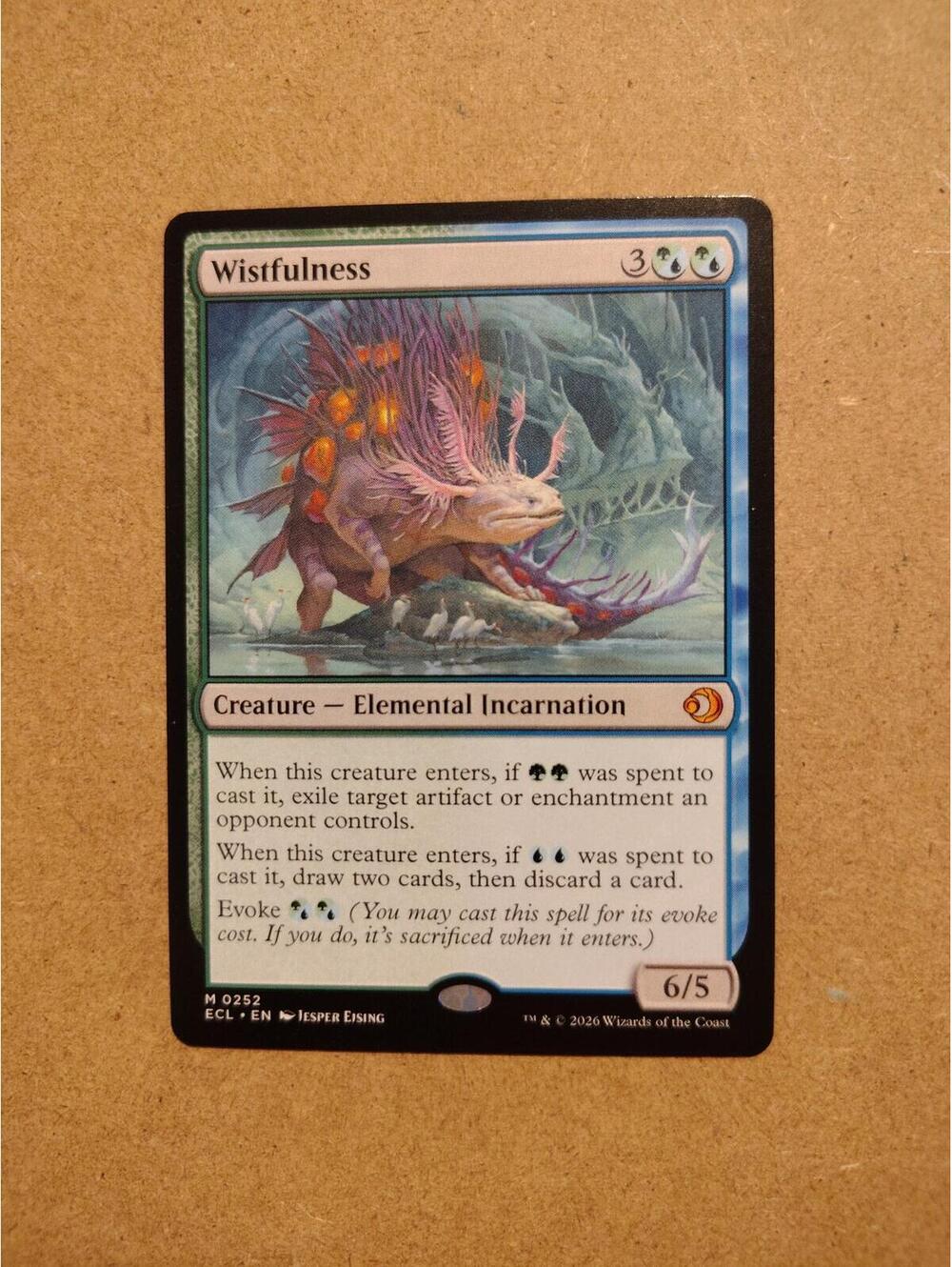 MTG Single Wistfulness, Creature - Elemental Incarnation